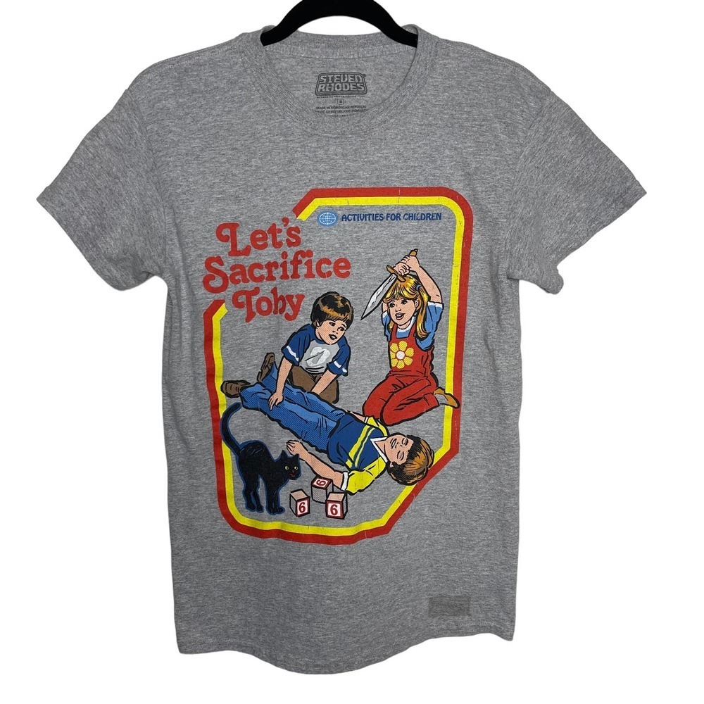 Steven Rhodes Let’s Sacrifice Toby Tee Size Small - image 1